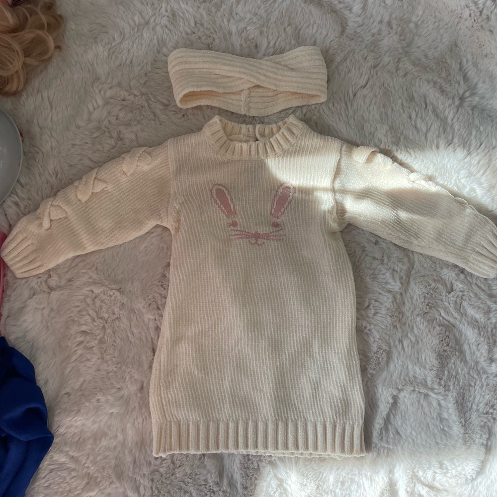 Sweater dress for girl